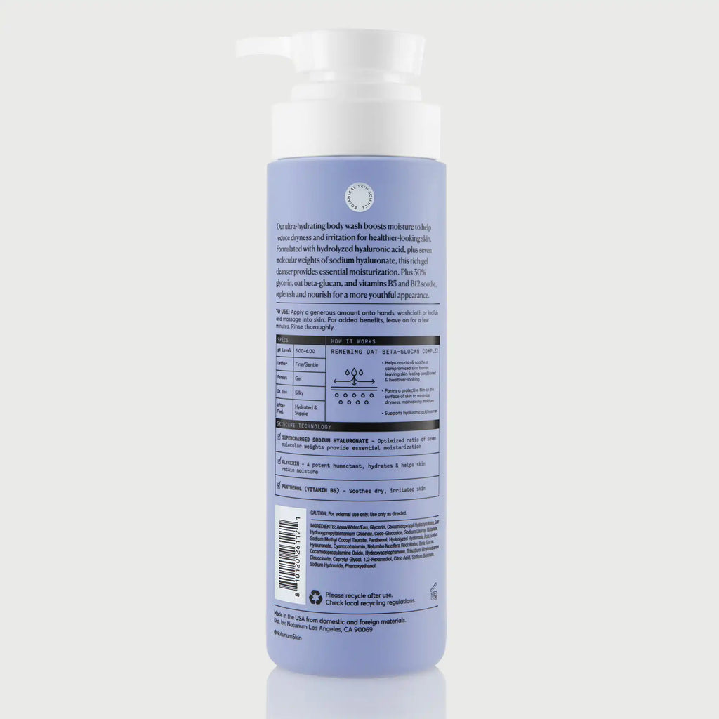The Booster Hyaluronic Acid Body Wash Seasonal Skincare Choice