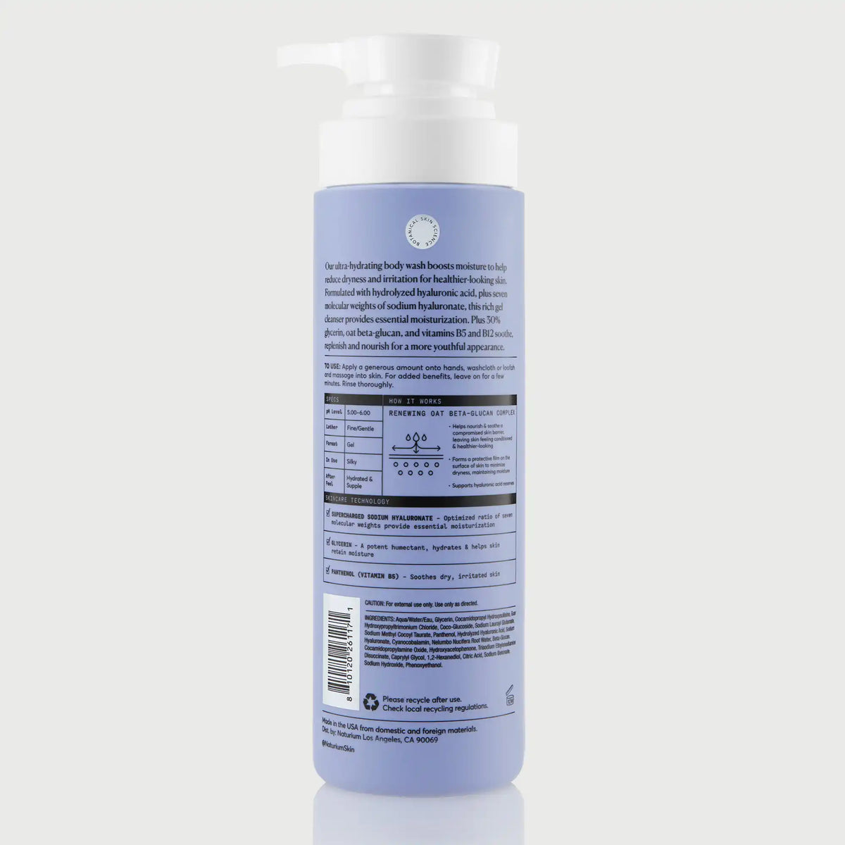 The Booster Hyaluronic Acid Body Wash Seasonal Skincare Choice