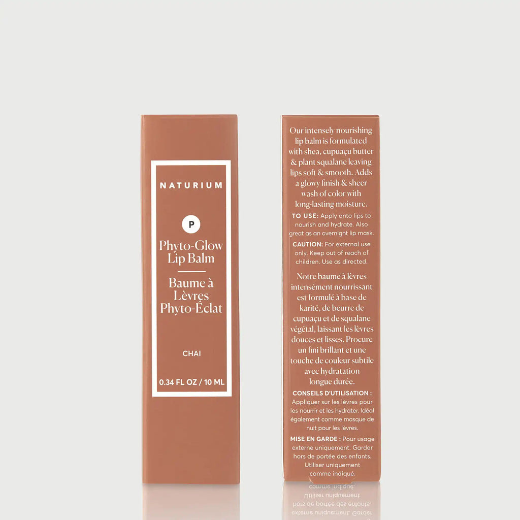 Phyto-Glow Lip Balm Chai Early Evening Skincare Addition