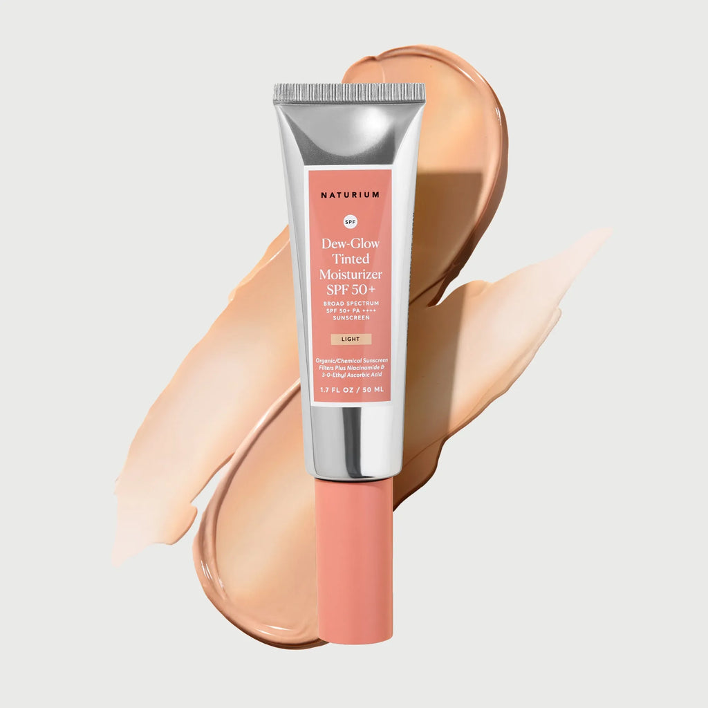 Dew-Glow Tinted Moisturizer SPF 50+ Early Morning Skincare Essential