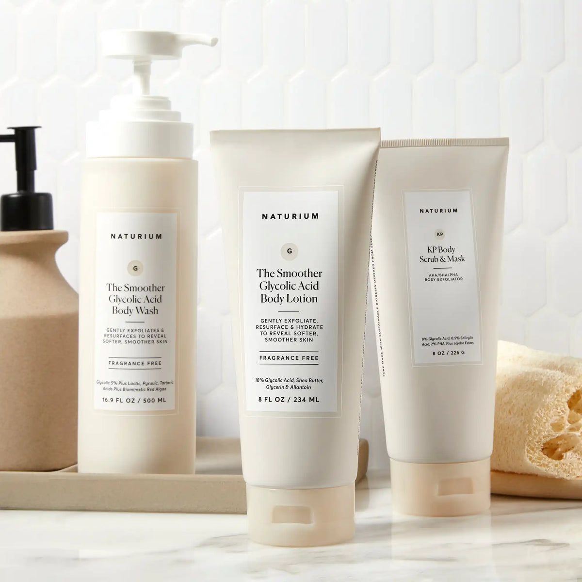 The Glycolic Acid Body Bundle Fall Skincare Staple
