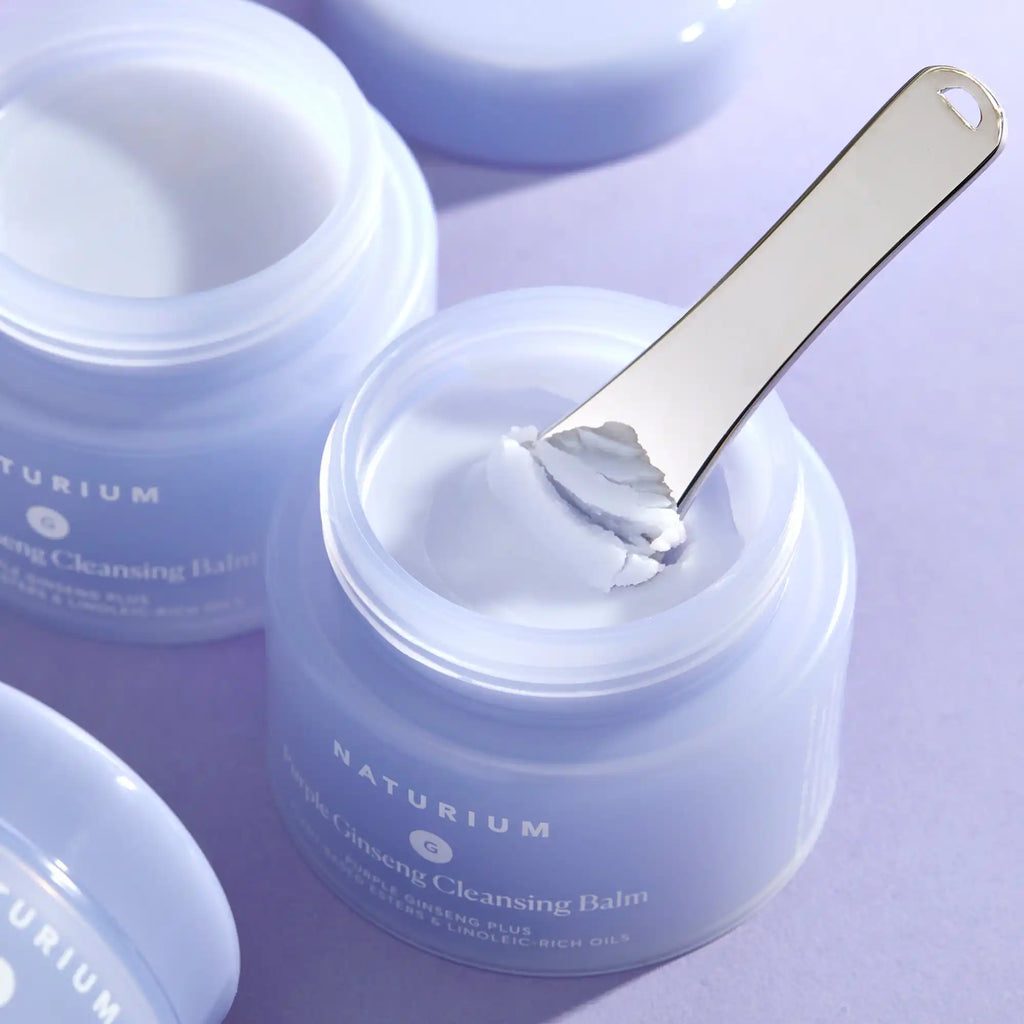 Purple Ginseng Cleansing Balm At Home Skincare Essential