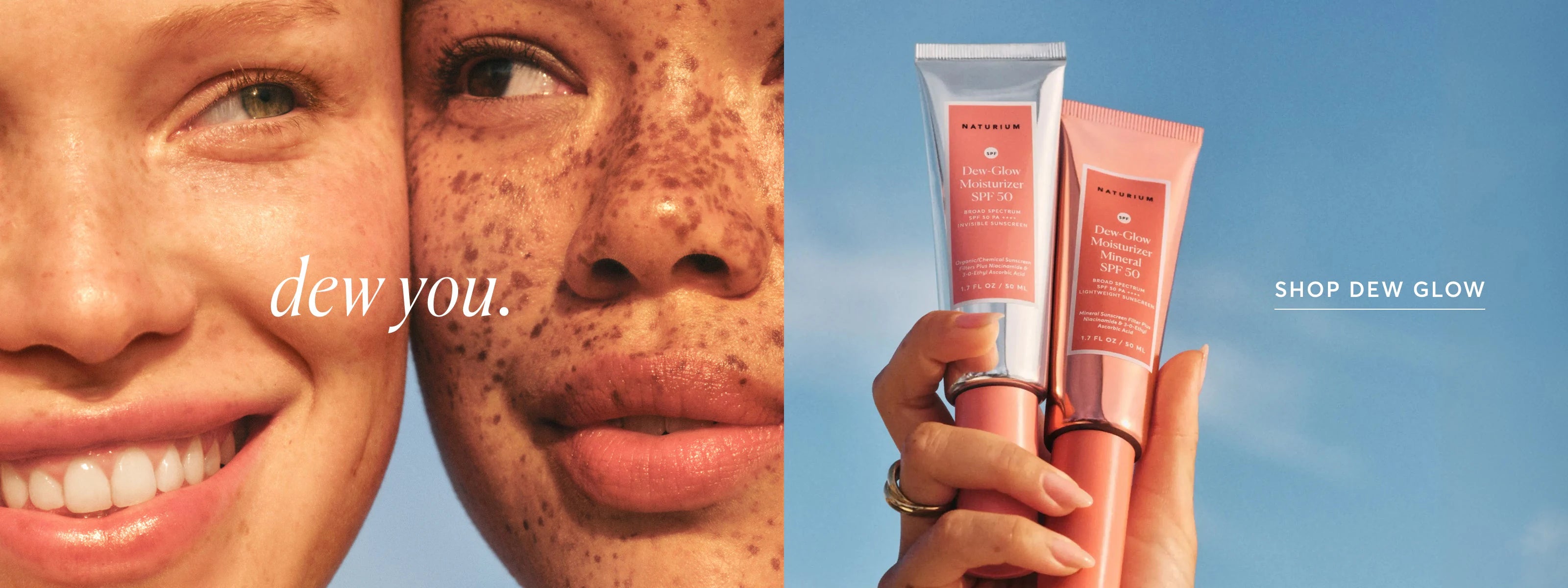 Dew You Dew-Glow moisturizer campaign