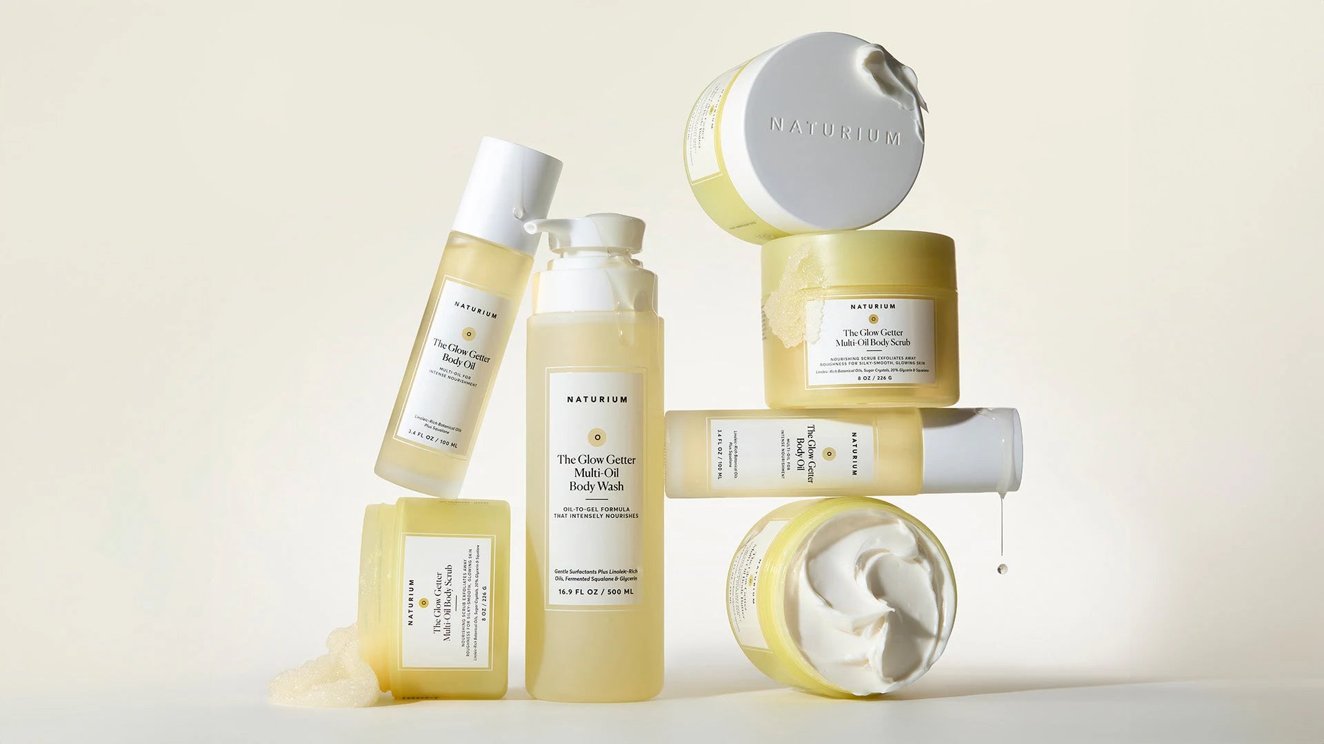 Naturium Glow Getter bodycare collection